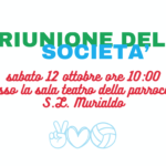 Riunione delle Società – 12 ottobre 2024